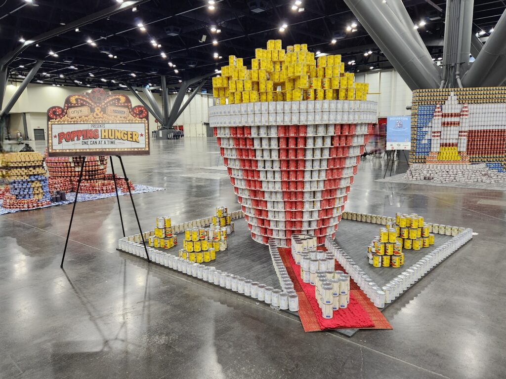 Popping Hunger One Can at a Time- Onyx Ceative- JA Greene Construction