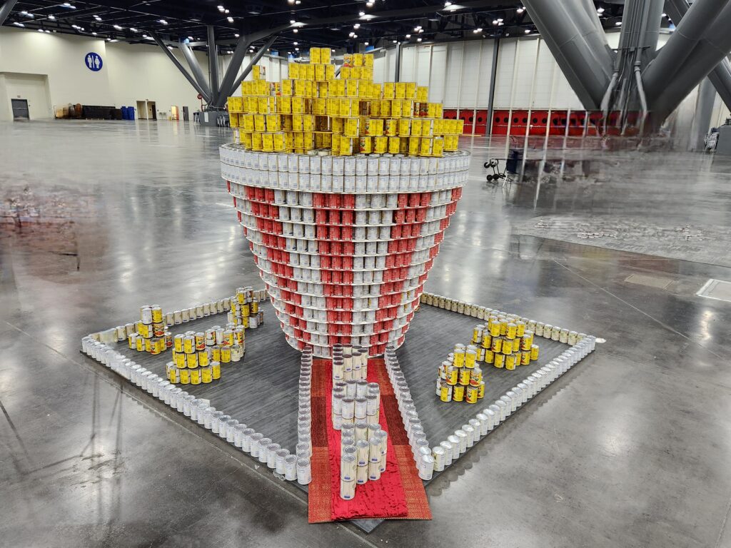 Popping Hunger One Can at a Time- Team Onyx Ceative- JA Greene Construction
